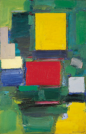 Figure 7. Hans Hoffmann, The Gate, 1959-60, Oil on Canvas, 75 x 48 1/2 inches (190.5 x 123.2 cm), Solomon R. Guggenheim Museum, New York, NY